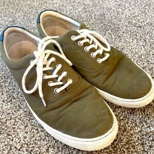 J Crew Mens Canvas Casual Sneakers